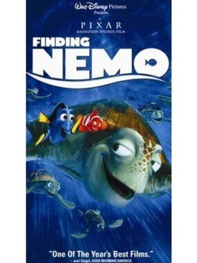 Finding Nemo VHS Disney Pixar 2003 Family Adventure Comedy Animation Pre-Owned
